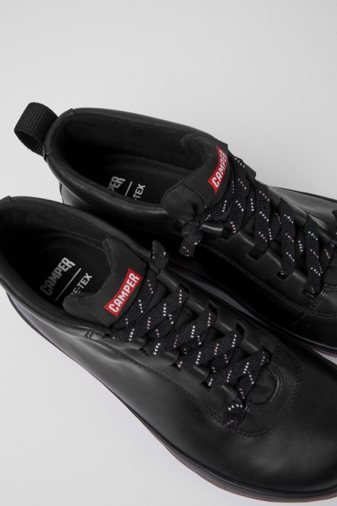Camper Peu Pista Gore-tex Czarne Skórzane Buty Damskie Nowość