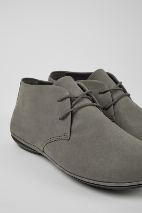Camper Right Szare Nubukowe Buty Dla Kobiet Nowości