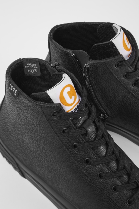 Camper Design Camaleon Czarne Skórzane Buty Damskie