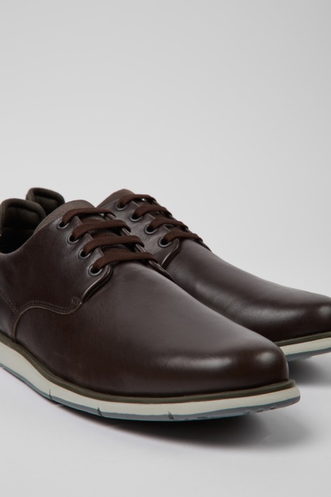 Camper Design Smith Czarne Skórzane Buty Męskie