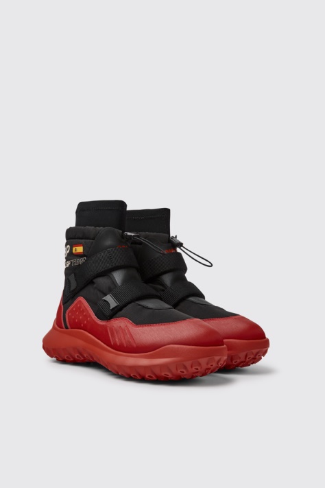 Damskie Buty Camper X Sailgp Gore-tex Czarno-czerwone