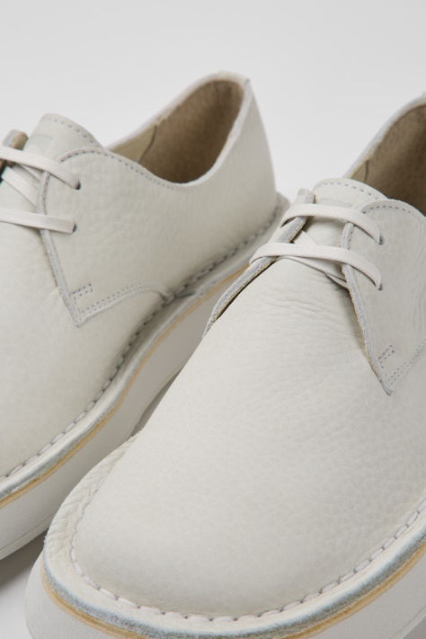 Brand Brothers Polze Białe Skórzane Buty Dla Kobiet Nowości