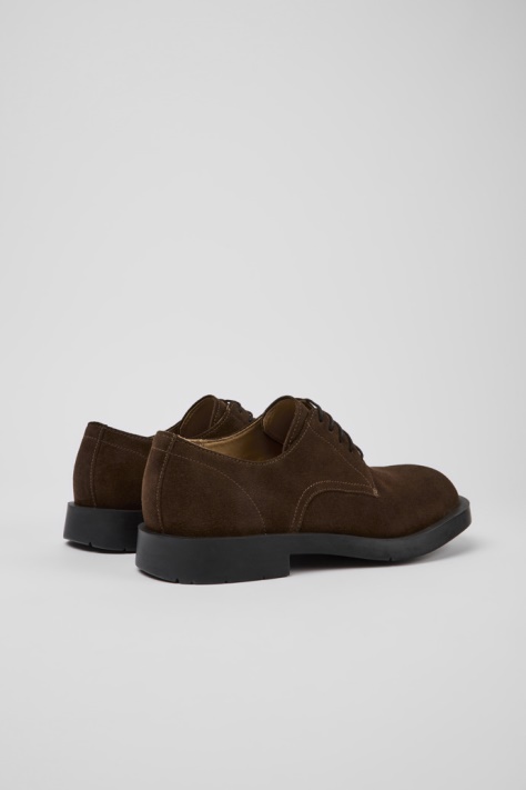 Design Mil 1978 Brązowe Buty Nubukowe Dla Mężczyzn Camper