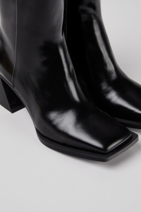 Camper Design Karole Czarne Skórzane Buty Damskie