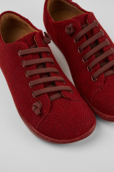 Camper Design Peu Bordowe Buty Z Transportu I Wiskozy Dla Kobiet