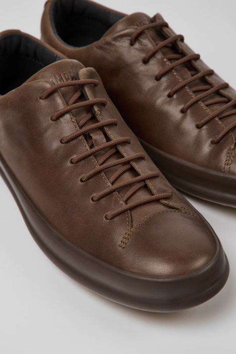 Camper Chasis Casual Czarne Sznurowane Buty Dla Mężczyzn Nowości
